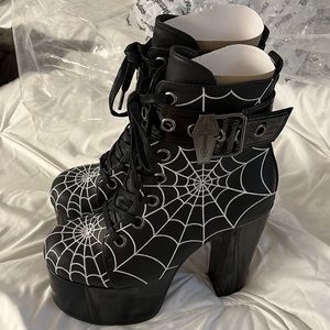 Demonia “Torment-51” ankle boots